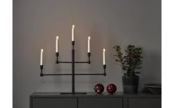 Visa Alla Adventsljusstakar|Adventsljusstakar 31-60 Cm<Star Trading Vide Adventsljusstake 53cm Svart