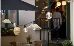 Taklampor Utomhus<Star Trading Vide Lampskärm 25cm Beige