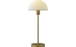 Herstal Vienda Bordslampa 47cm Mässing/Vit* Vardagsrum|Sovrum