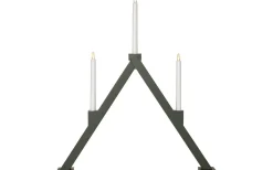 Batteridrivna Adventsljusstakar|Visa Alla Adventsljusstakar<Star Trading Vika Batteridriven Adventsljusstake 64cm LED Grön