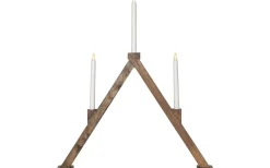 Star Trading Vika Batteridriven Adventsljusstake 64cm LED Brun* Batteridrivna Adventsljusstakar|Visa Alla Adventsljusstakar