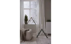 Star Trading Vika Batteridriven Adventsljusstake 64cm LED Brun* Batteridrivna Adventsljusstakar|Visa Alla Adventsljusstakar