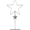 Markslojd Vikhem Batteridriven Bordsstjärna 45cm Grå* Batteri Julpynt Inomhus