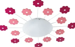 Viki Plafond 63cm Rosa