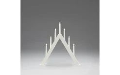 Visa Alla Adventsljusstakar|Adventsljusstakar 31-60 Cm<Konstsmide Viktoria Adventsljusstake 7L Vit 50cm