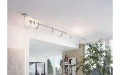 Vilanova Takspotlight 200cm GU10 LED 3000K 5x2,8W Krom