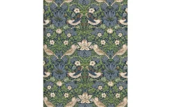 Polyestertyg Metervara|Visa Alla Tyger I Metervara<Svanefors Vilja Polyestertyg Metervara Blå 140cm