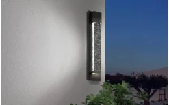 Villagrazia Vägglampa 40cm LED 2x3,3W 3000K Svart IP44
