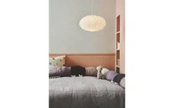 Villo Chiffong Takskärm Ø30cm Vit