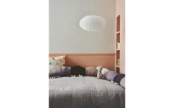 Villo Chiffong Takskärm Ø30cm Vit