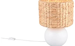 Vina Bordslampa 40cm E27 matt vit/beige