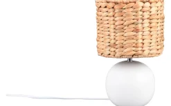 Vina Bordslampa 29cm E27 matt vit/beige