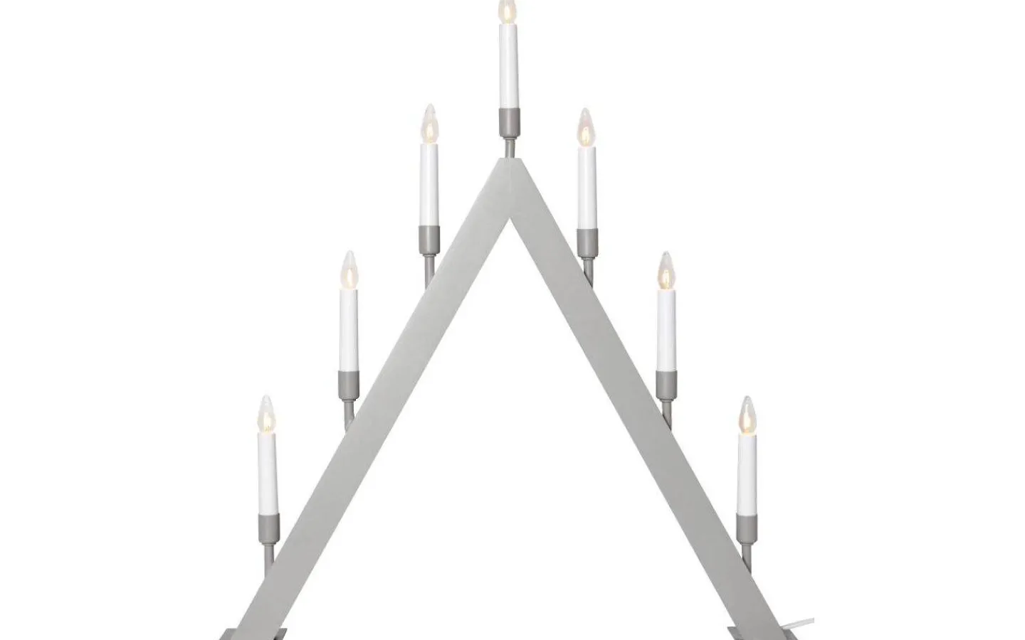 Visa Alla Adventsljusstakar|Adventsljusstakar 61-120 Cm<Star Trading Vind Adventsljusstake 63cm Beige