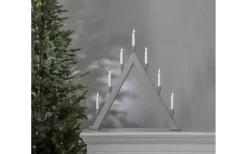 Visa Alla Adventsljusstakar|Adventsljusstakar 61-120 Cm<Star Trading Vind Adventsljusstake 63cm Beige