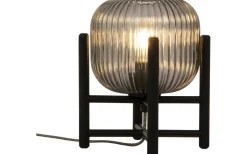 Vardagsrum|Bordslampor<Aneta Vinda Bordslampa 29cm Svart/Rök