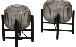 Vardagsrum|Bordslampor<Aneta Vinda Bordslampa 29cm Svart/Rök