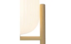 Vardagsrum|Bordslampor<Aneta Vinda Bordslampa 24cm Trä/Opalvit