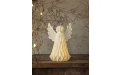 Vinter Batteridriven Bordsdekoration 19cm Vit