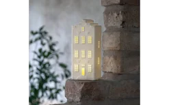 Julbyar Och Figurer|Batteri Julpynt Inomhus<Star Trading Vinter Batteridriven Bordsdekoration 21cm Vit