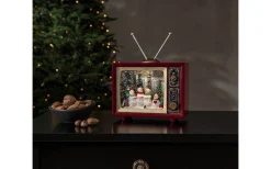 Star Trading Vinter Batteridriven TV Röd* Vattenfyllda Lyktor|Julbyar Och Figurer