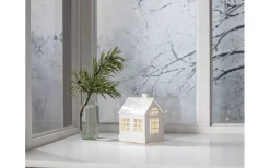 Batteri Julpynt Inomhus|Inomhusdekorationer Batteri<Star Trading Vinter Inomhusdekoration 15cm Vit
