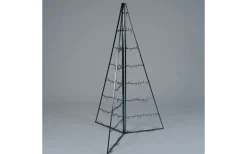 Konstsmide Vinterglöd Metallpyramid 1,5m Amber LED IP44* Julpynt Utomhus