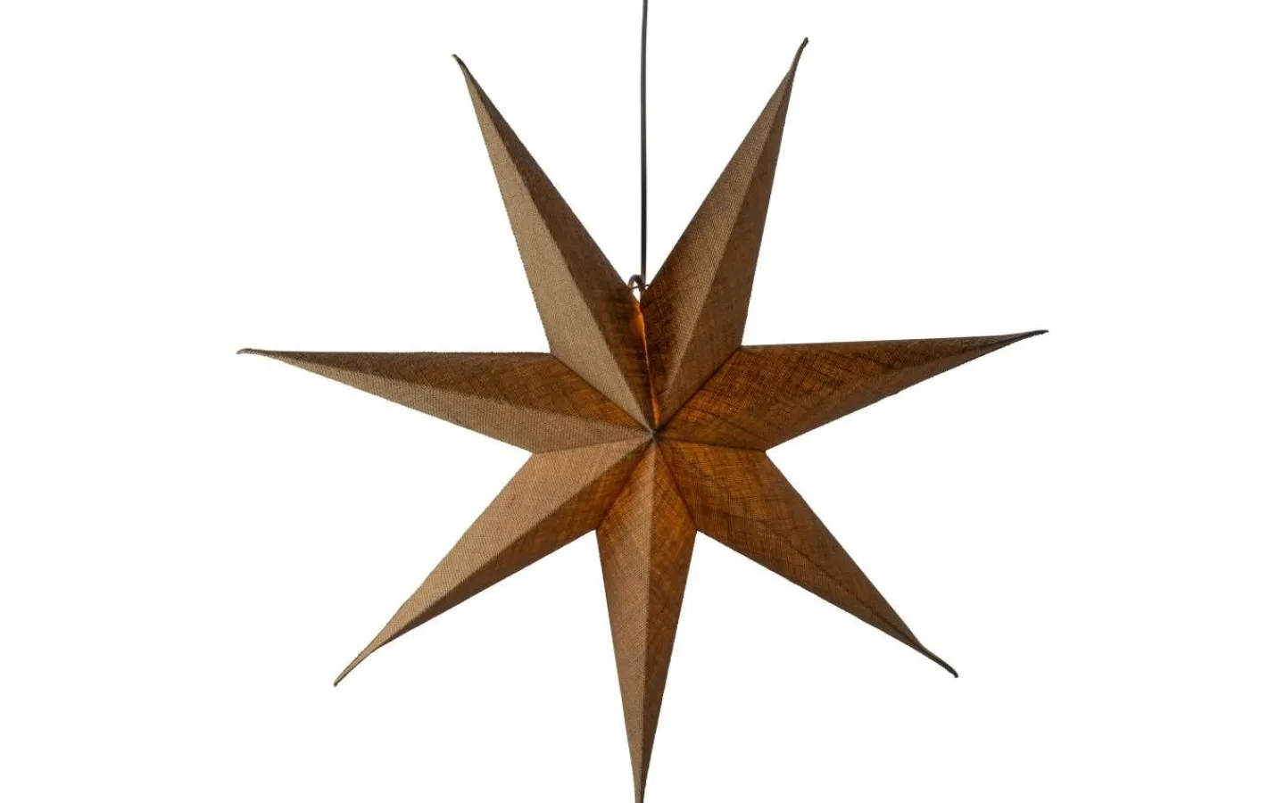 Visa Alla Julstjärnor|Julstjärnor Med Sladd<Konstsmide Vinterkrona Julstjärna 78cm Natur