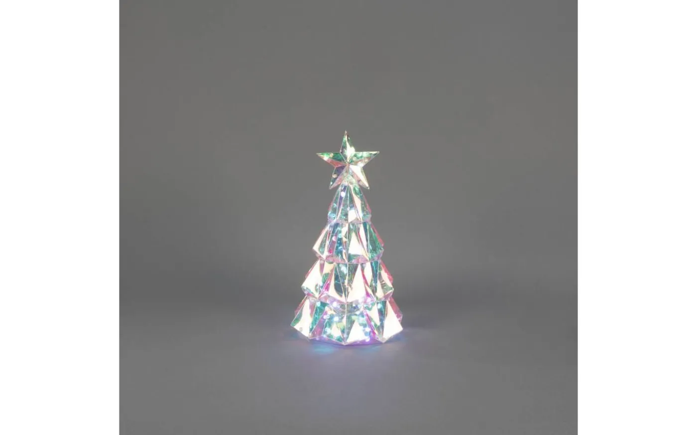 Vintermagi Julgran 30cm Diamanteffekt RGB LED