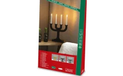 Visa Alla Adventsljusstakar|Adventsljusstakar 31-60 Cm<Konstsmide Vinternatt Adventsljusstake 50cm Gul