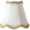 ArmaturHantverk Viol Lampskärm Ø12cm Beige* Enfärgade Runda Lampskärmar