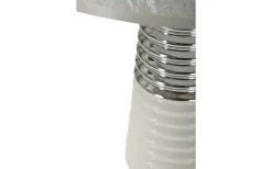 Bordslampor<Mauro Ferretti Viola Bordslampa 41cm Vit/Silver