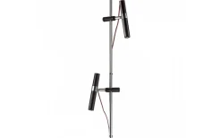 Viper Golvlampa 151cm Svart/Krom LED 2x3W 3000K