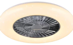 Reality Visby Takfläkt 58cm LED vit stjärnljus* Takfläktar