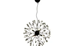 Sovrum|Kristallampor<Aneta Viva Taklampa 55cm Svart