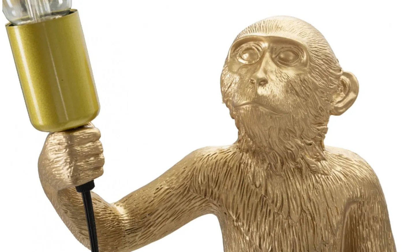 Vivid Bordslampa Apa 55cm Guld