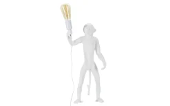 Bordslampor<Mauro Ferretti Vivid Bordslampa Apa 55cm Vit