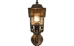 Vägglyktor<Trio Lighting Volturno Vägglampa E27 antik rostlykta uppåt IP44