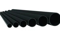 VP-rör, Halogenfritt, Ø50mm, Svart, 3m, 750N, UV