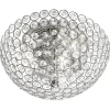 Värmdö Kristallplafond Ø30cm Krom IP21
