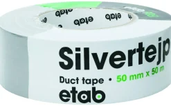 Malmbergs Vävtejp Premium, Silver, Bredd 48 mm* Isolermaterial