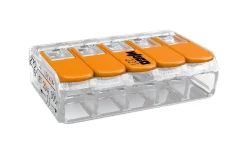 Wago Kopplingsklämma 5-Pol 0,2-4mm² Styckvis