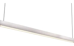 Avlånga Taklampor<Trio Lighting Wallace Taklampa LED i borstat stål