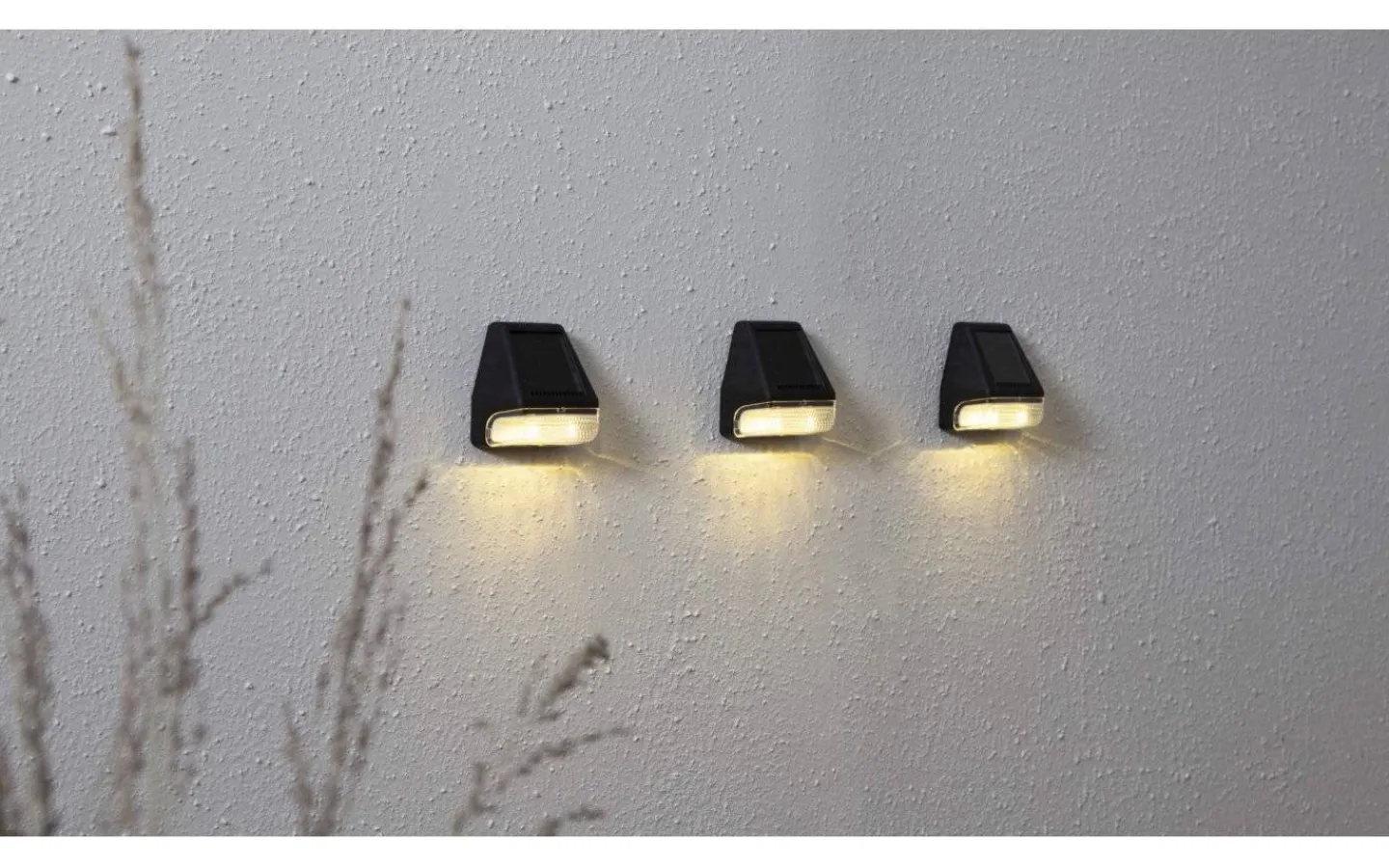 Star Trading Wally Mini Vägglykta Solcell 3-pack* Solcellslampor Vägg|Visa Alla Solcellslampor