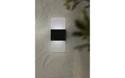 Solcellslampor Vägg|Visa Alla Solcellslampor<Star Trading Wally Solcellsdriven Vägglampa 14cm Frostad Vit