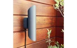 Lightson Garden Plug & Play<Lightson Wally Vägglampa GU5,3 LED 3000K 2x5W Antracit