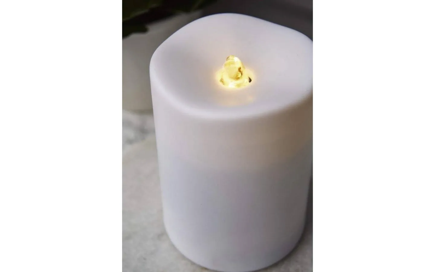 Blockljus Inomhus|Blockljus Inomhus<Star Trading Water Batteridrivet Fontänljus 14cm Vit