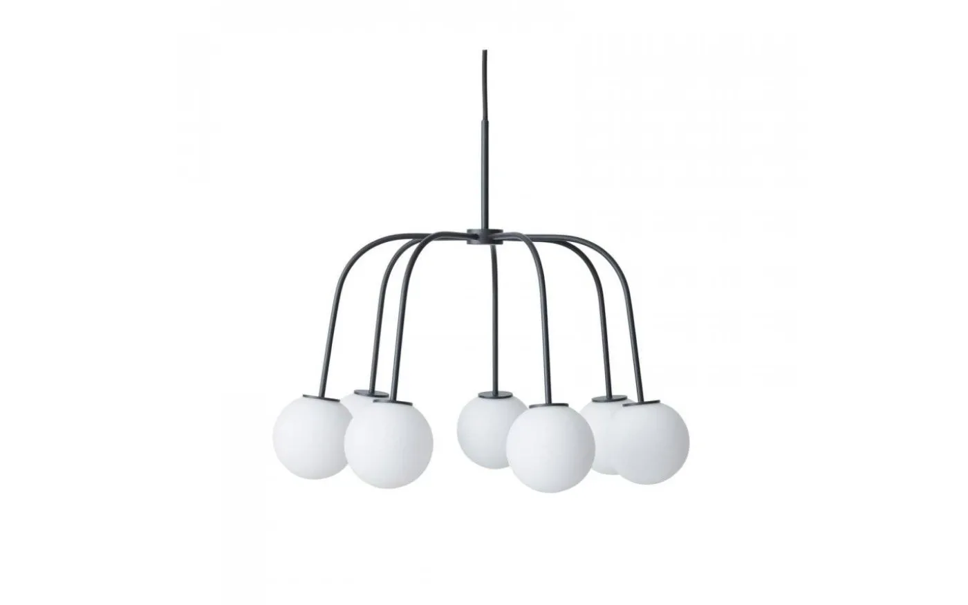 Waterfall Taklampa Svart