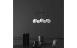 Waterfall Taklampa Svart