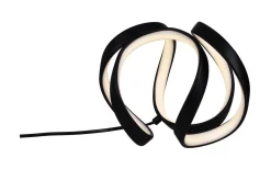 Wave Bordslampa LED 3-Steg DIM 18cm Svart