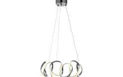 Stora Taklampor Ø50-69 Cm<Cottex Wave Taklampa 55cm 3-Steg DIM Krom